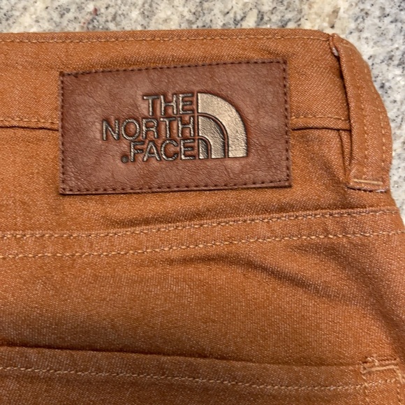 THE NORTH FACE BROWN SHIMMER SKINNY JEANS SZ 2 - Picture 3 of 8
